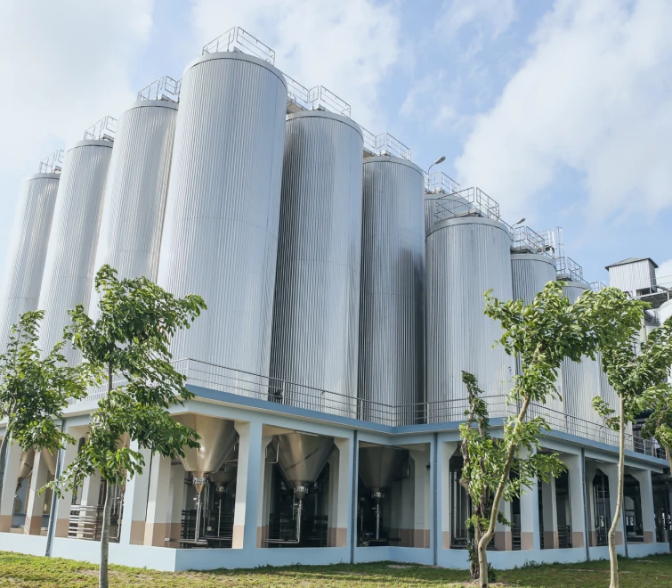 Hệ  CIP trong Nhà máy bia công nghiệp