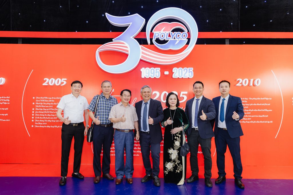TẬP ĐOÀN POLYCO LONG TRỌNG TỔ CHỨC LỄ KỶ NIỆM 30 NĂM THÀNH LẬP (1995 – 2025)
