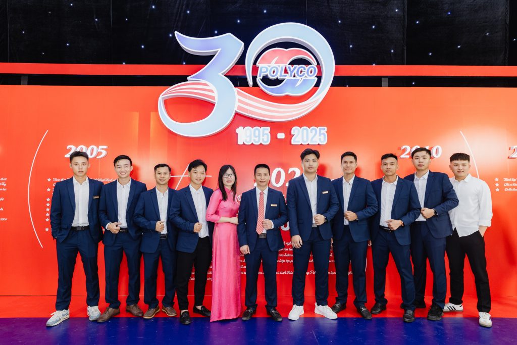 TẬP ĐOÀN POLYCO LONG TRỌNG TỔ CHỨC LỄ KỶ NIỆM 30 NĂM THÀNH LẬP (1995 – 2025)