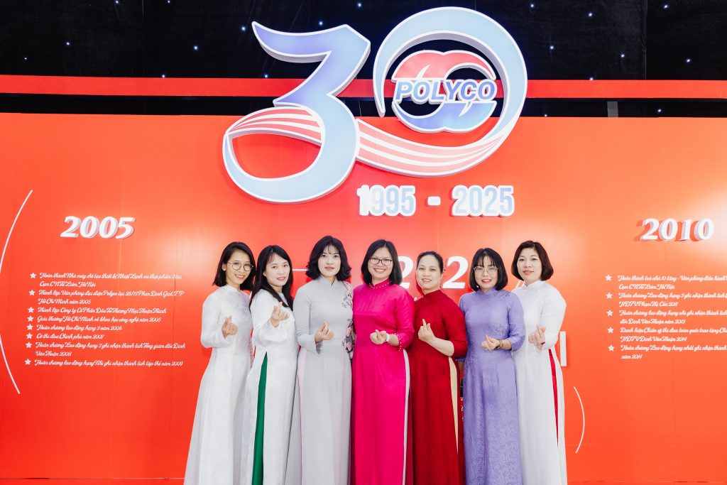 TẬP ĐOÀN POLYCO LONG TRỌNG TỔ CHỨC LỄ KỶ NIỆM 30 NĂM THÀNH LẬP (1995 – 2025)