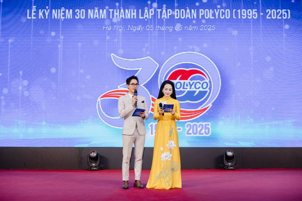 TẬP ĐOÀN POLYCO LONG TRỌNG TỔ CHỨC LỄ KỶ NIỆM 30 NĂM THÀNH LẬP (1995 – 2025)